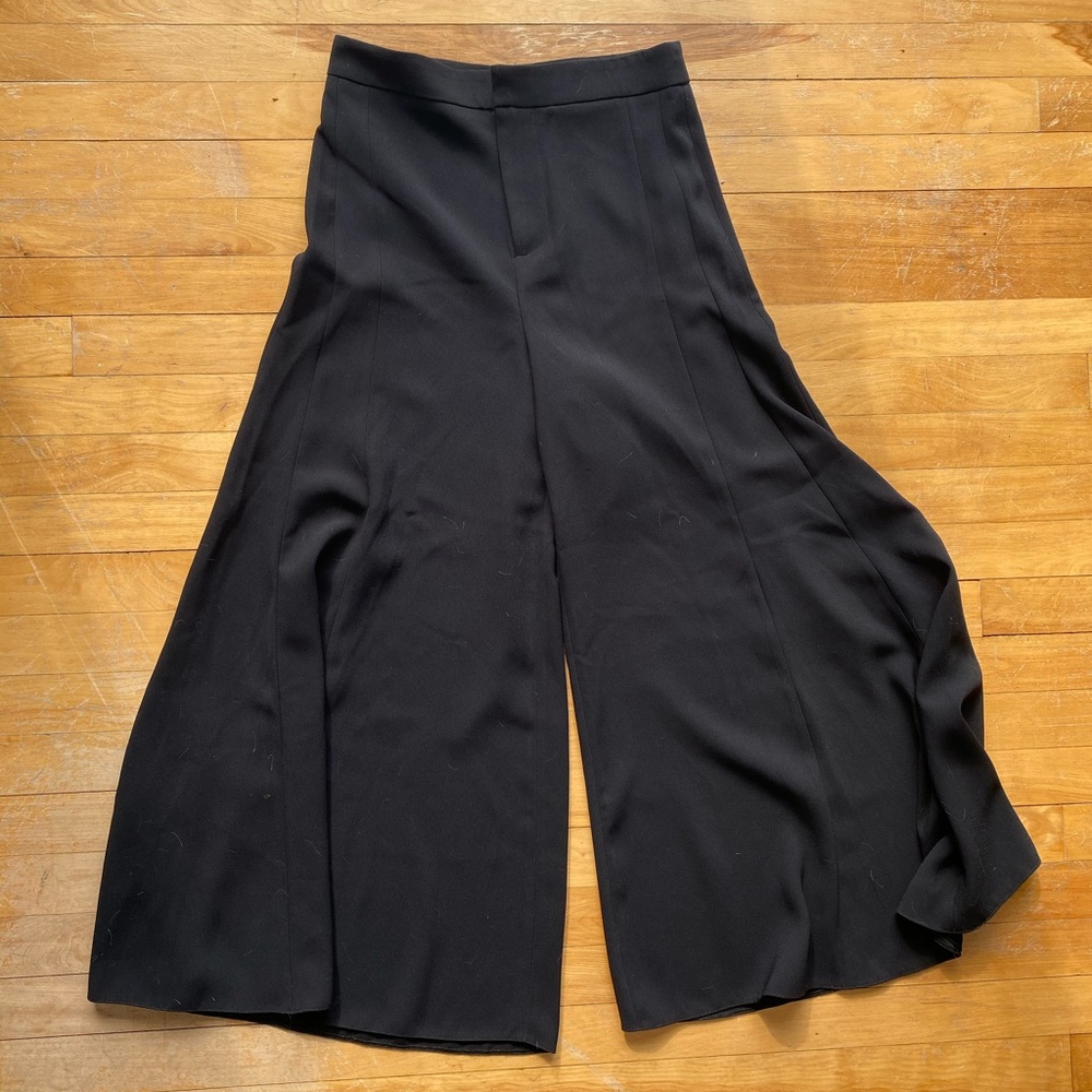 Zara Formal Black Flowy Pants